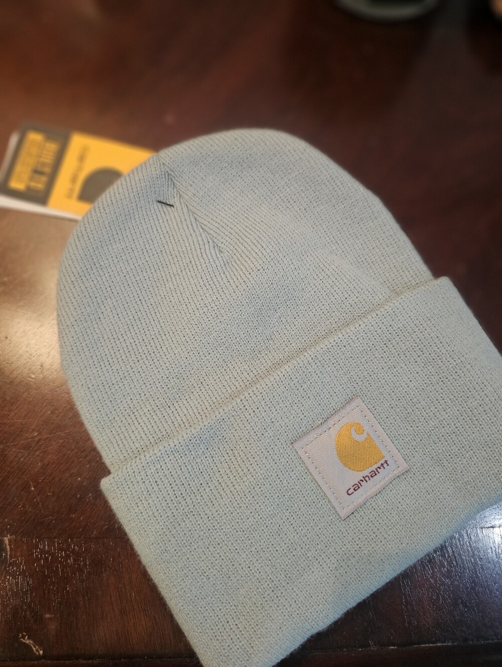 Carhartt Knit Cuffed Beanie Greenstone Heather NWT One Size